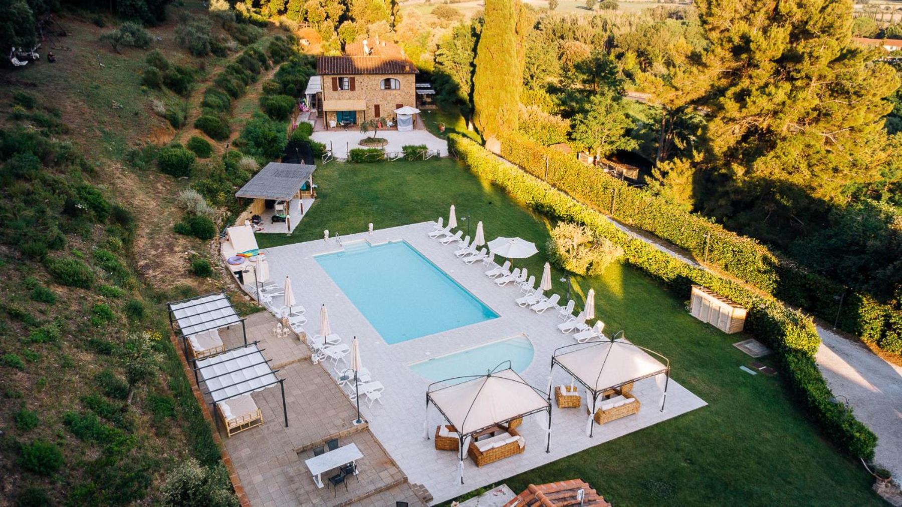 Il Casolare Val Di Mare Apartment Riparbella Luaran gambar